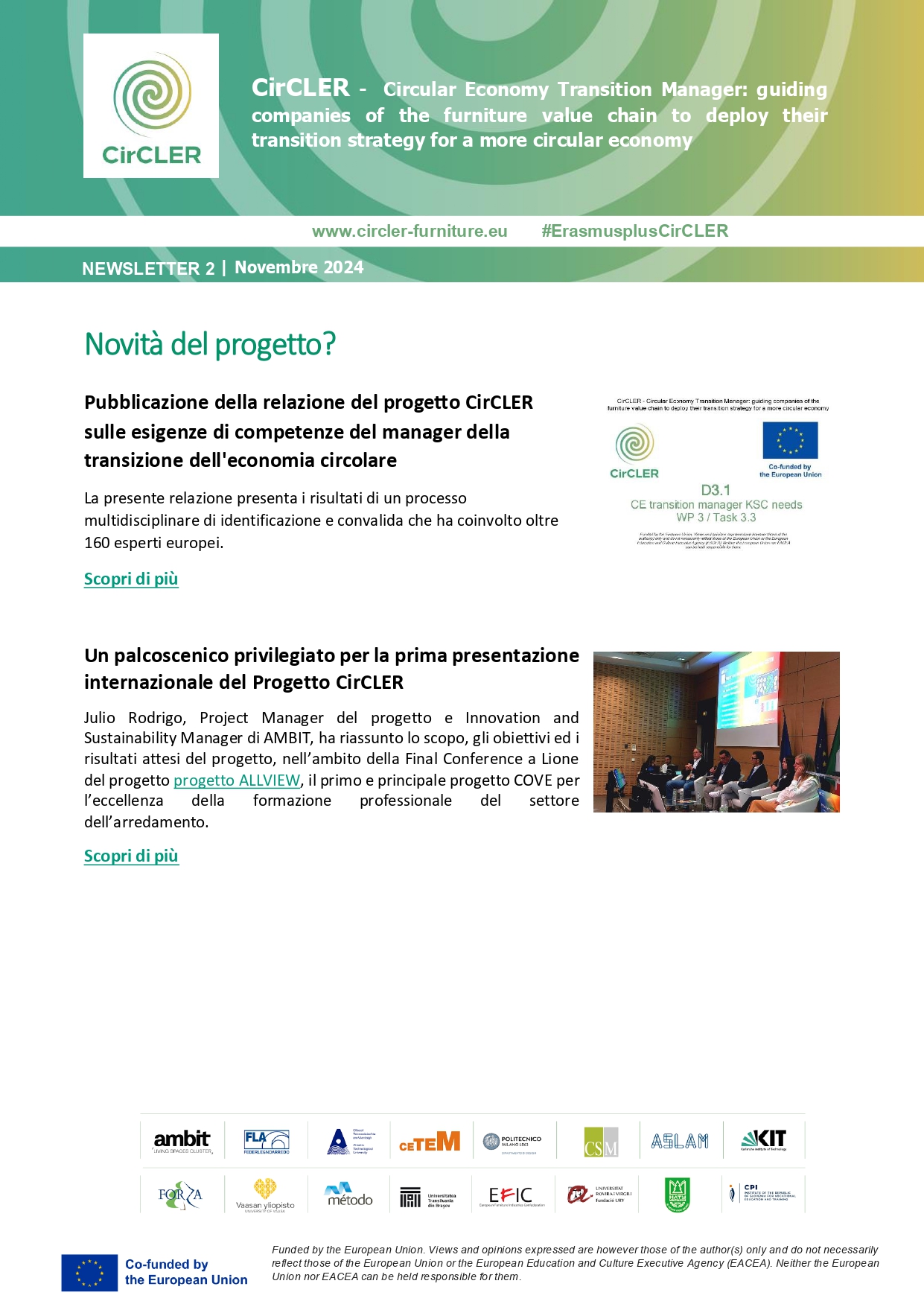 Newsletter 2 - Dicembre 2024