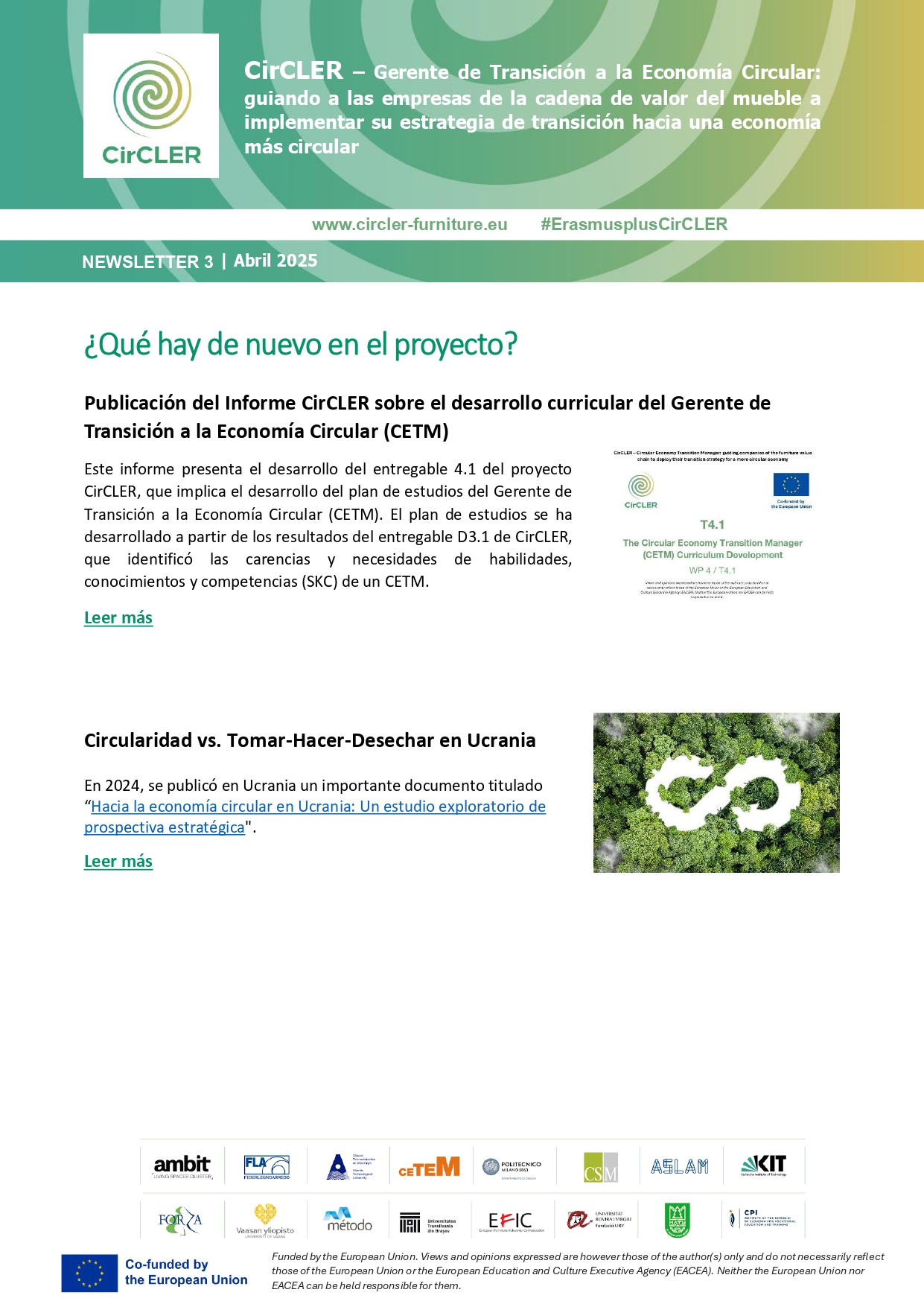 Newsletter 3 - Abril 2025