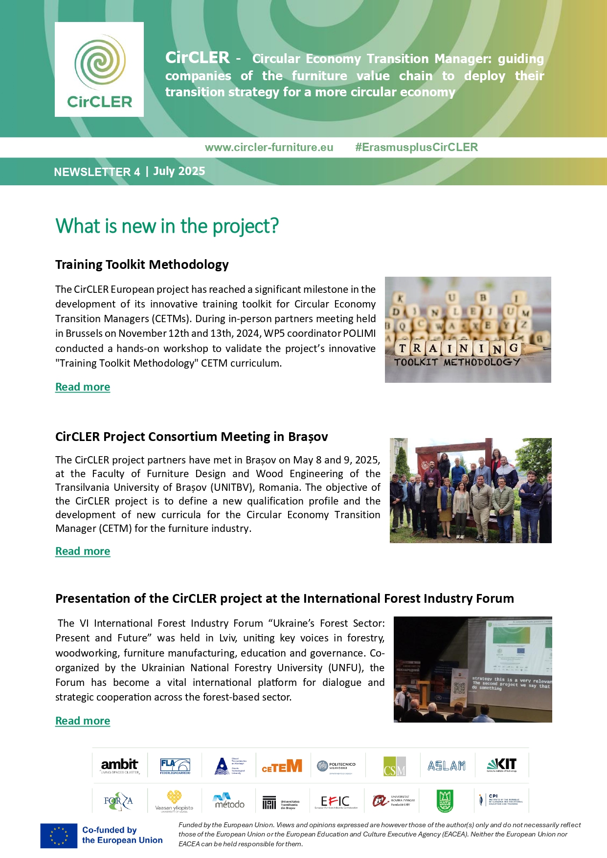 Newsletter 4 - July 2025