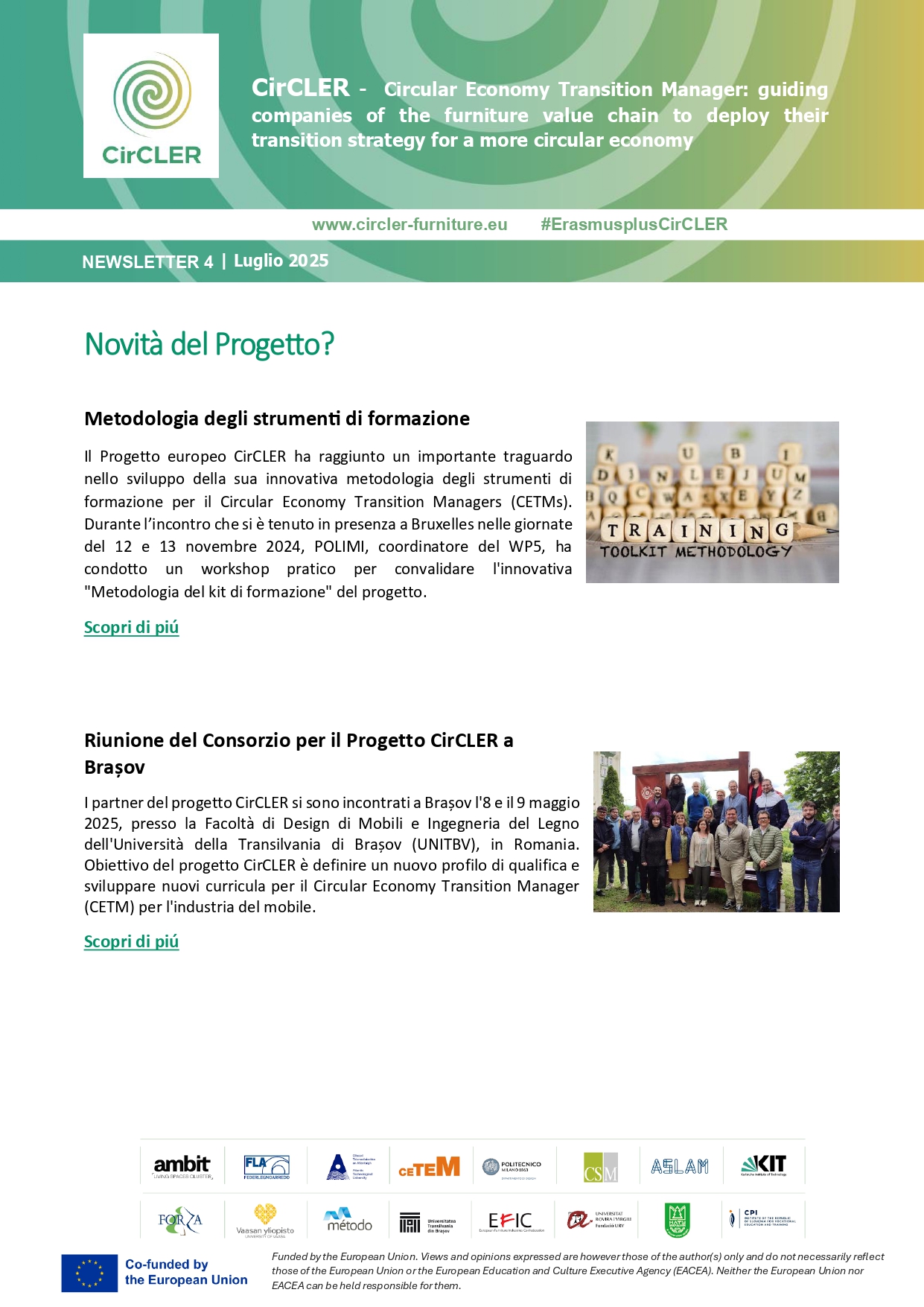Newsletter 4 - luglio 2025