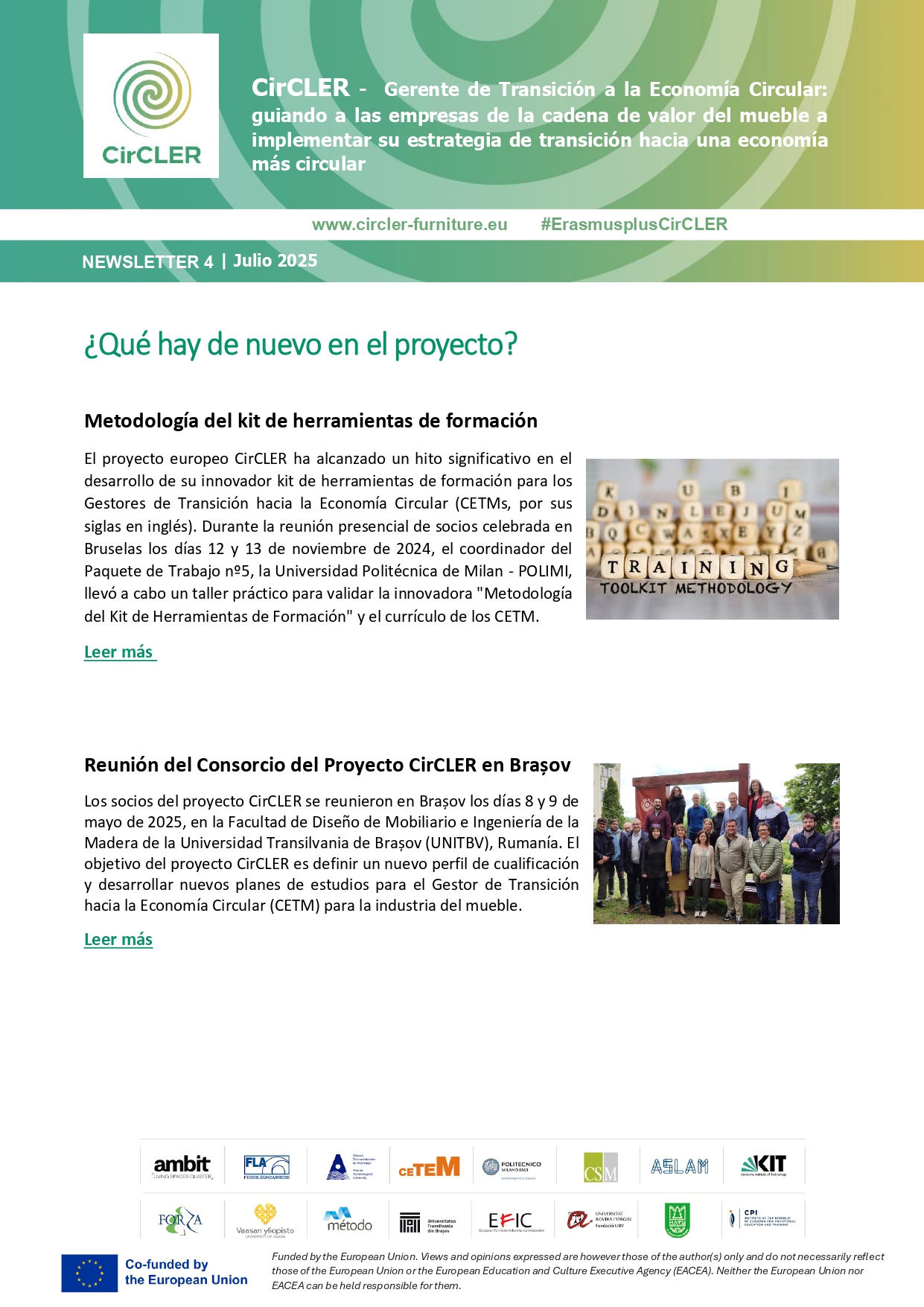 Newsletter 4 - Julio 2025 