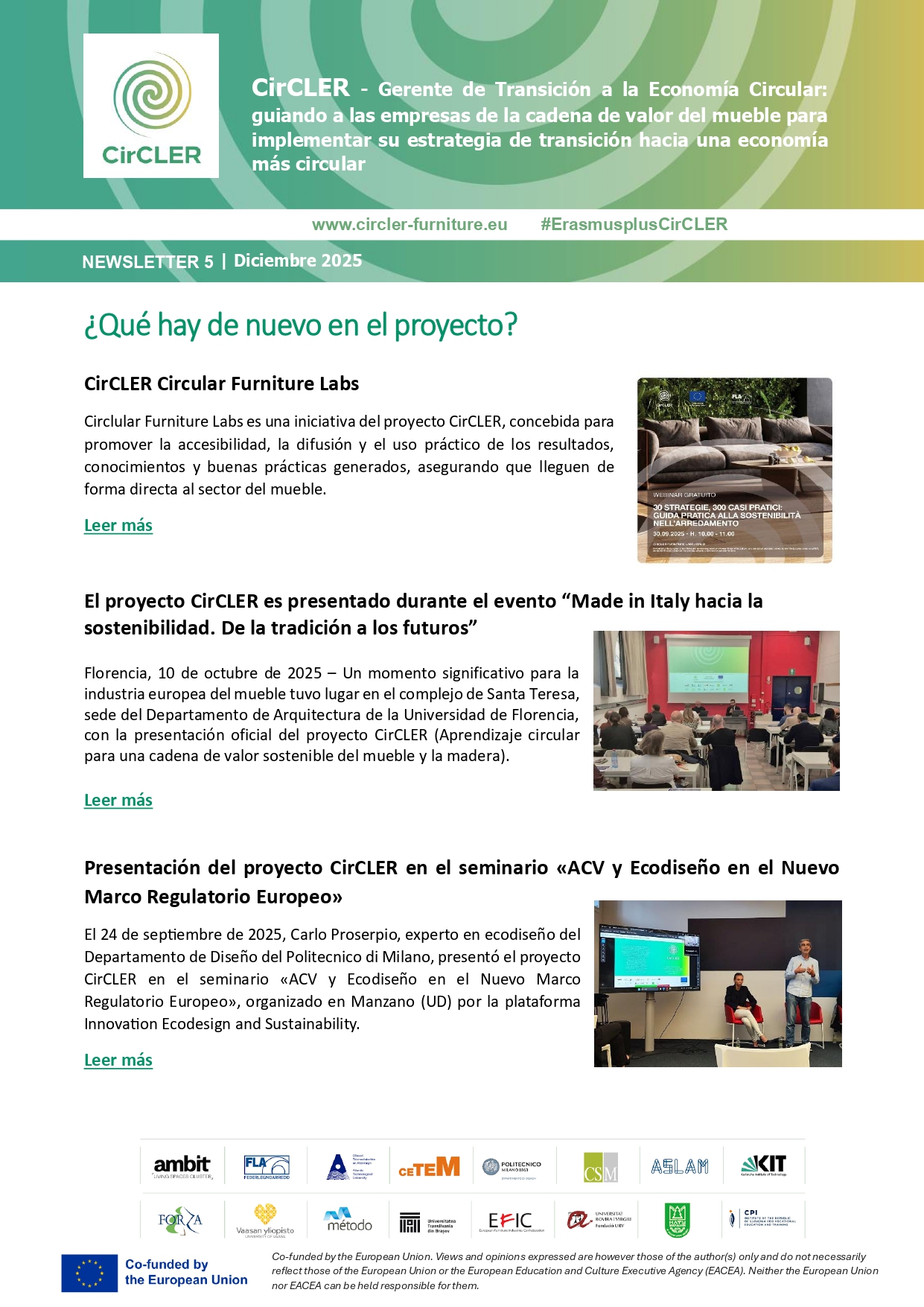 Newsletter 5 - Diciembre 2025