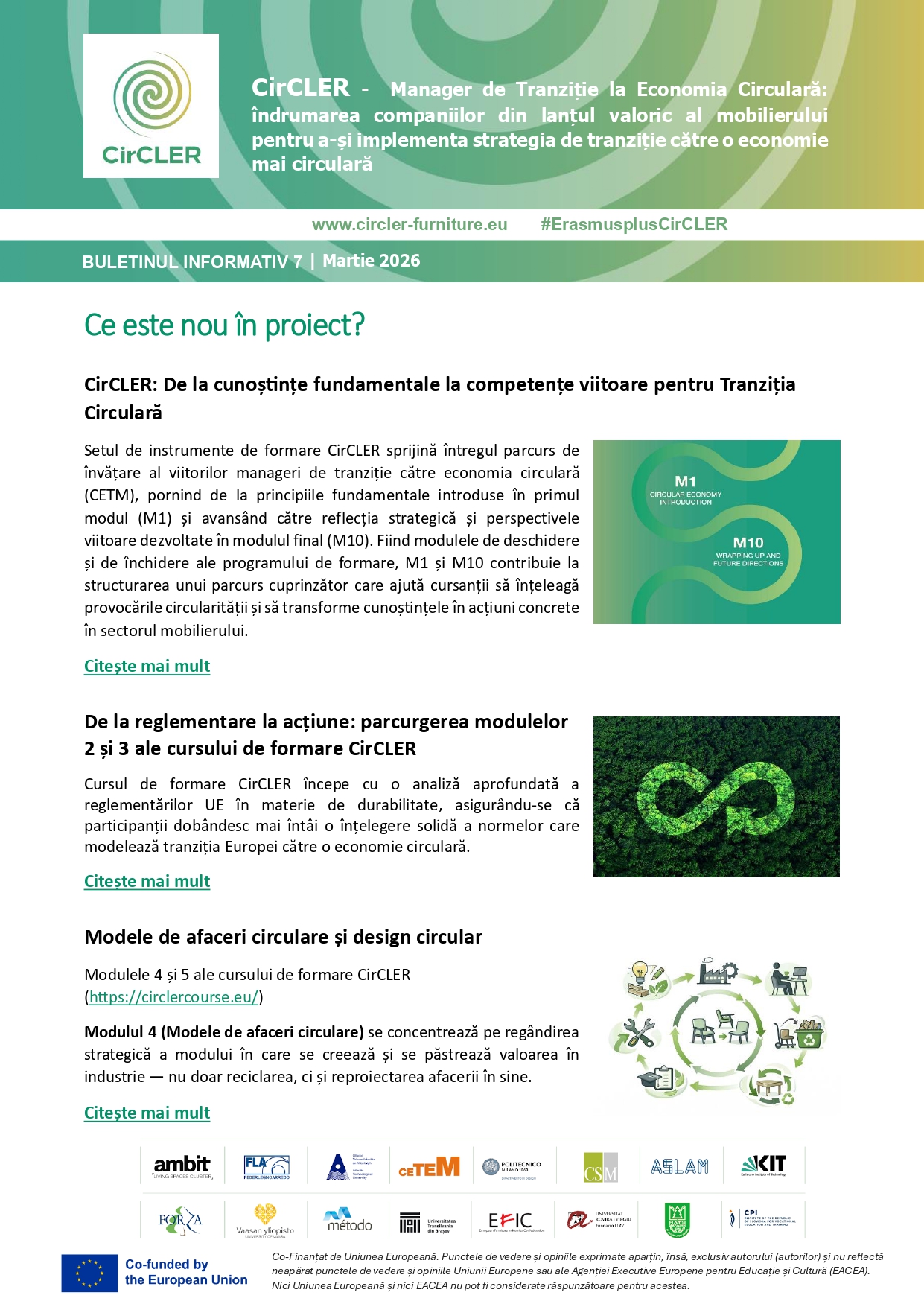 Buletin informativ 7 - Martie 2026