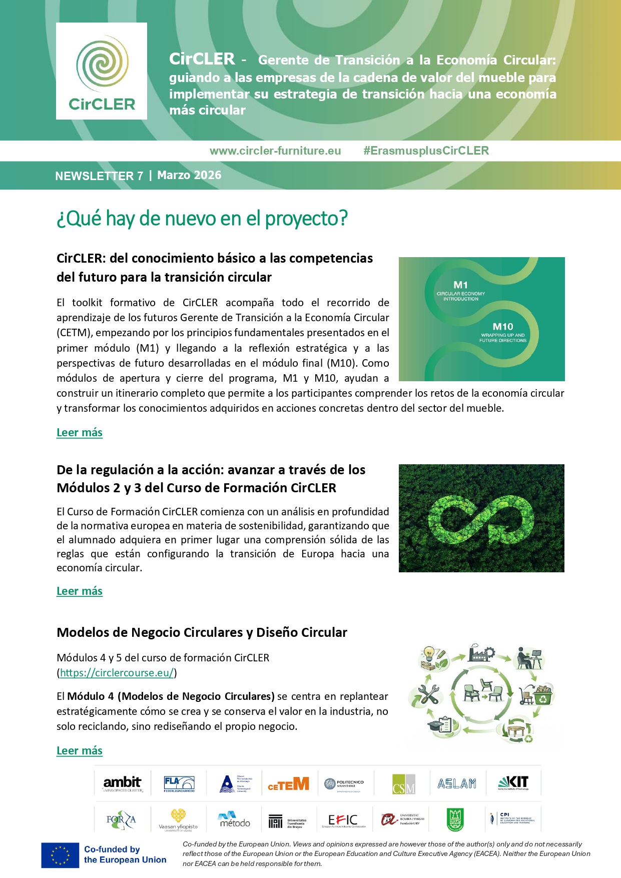 Newsletter 7 - Marzo 2026