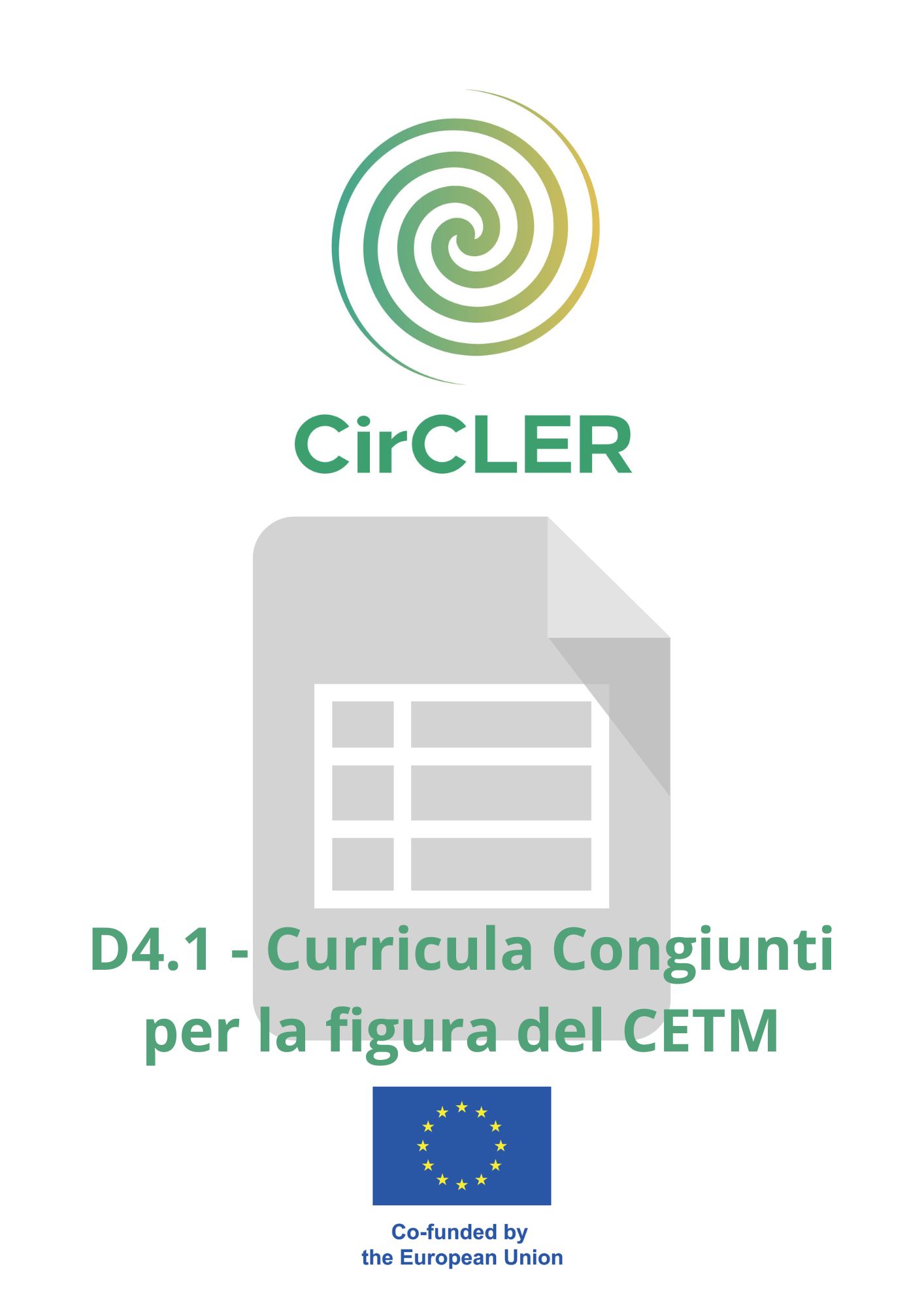 D4.1 Curricula Congiunti per la figura del CETM (documento Excel)