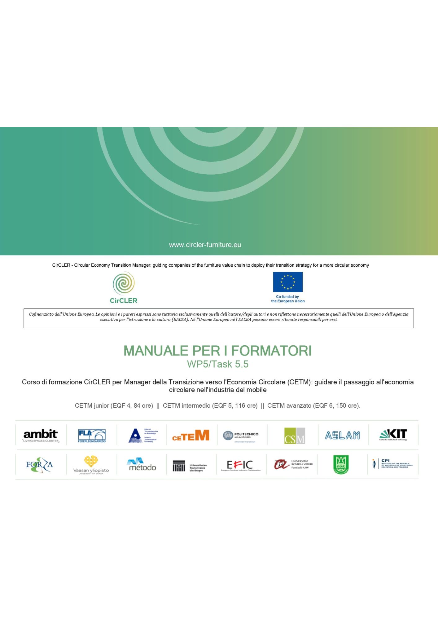 Manuale per i formatori